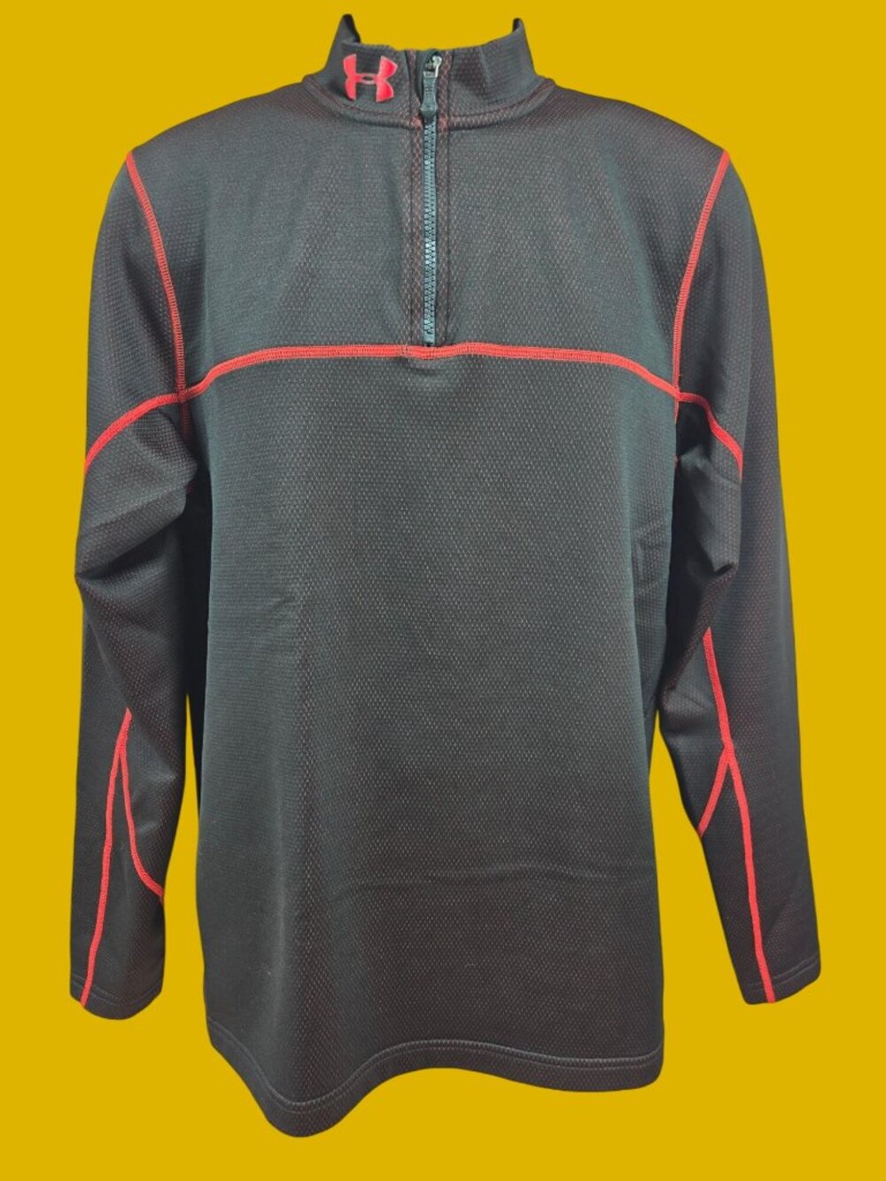 Under Armour ColdGear 1/4 Zip Pullover Jacket Large